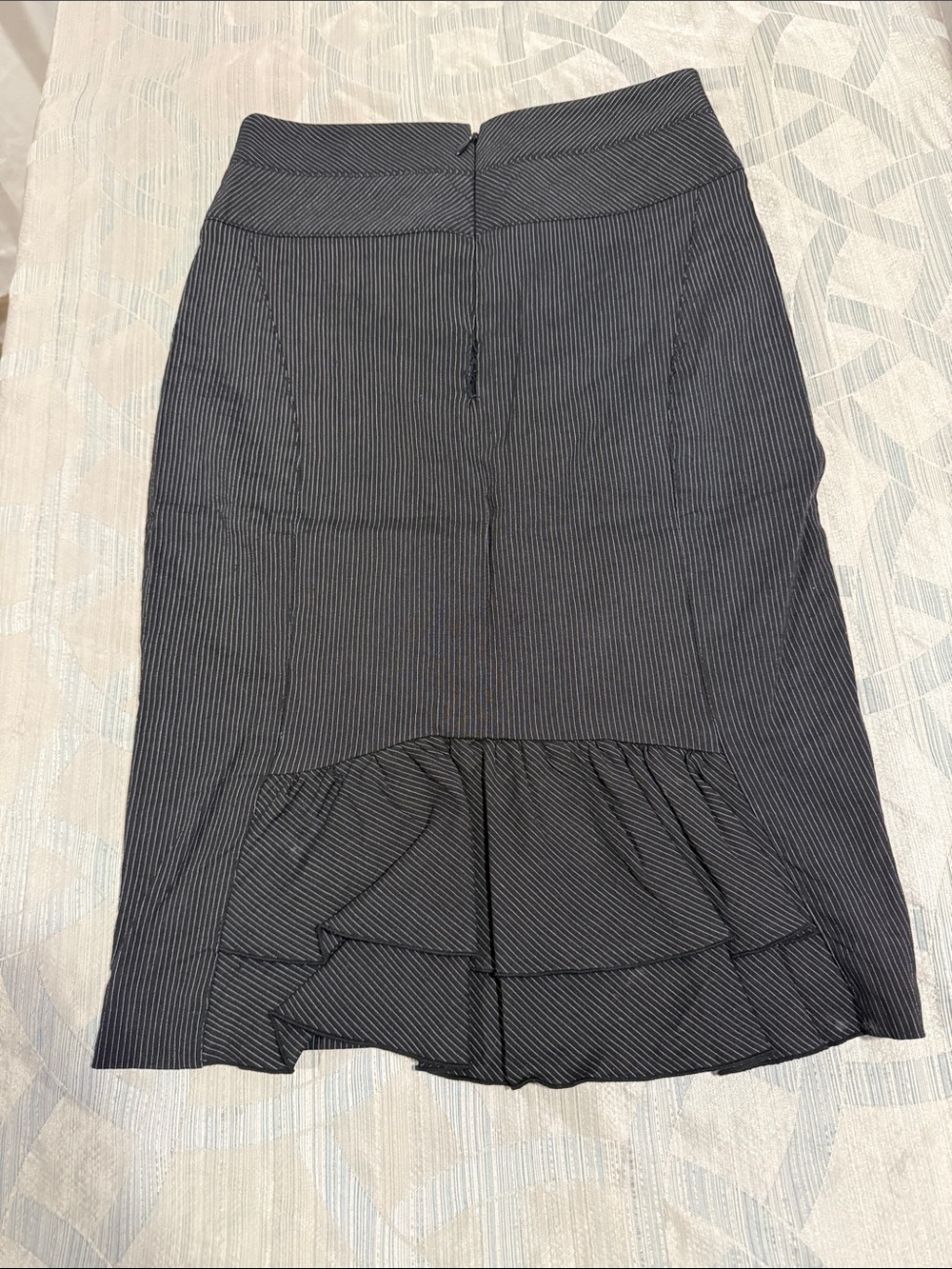 Bebe pinstripe pencil skirt